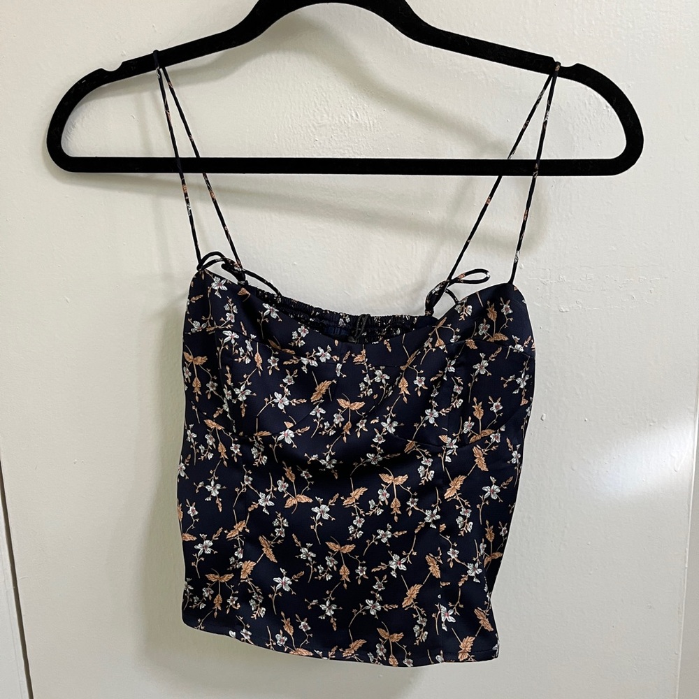 Kourt Genevieve Satin Corset Top - Picture 4 of 5